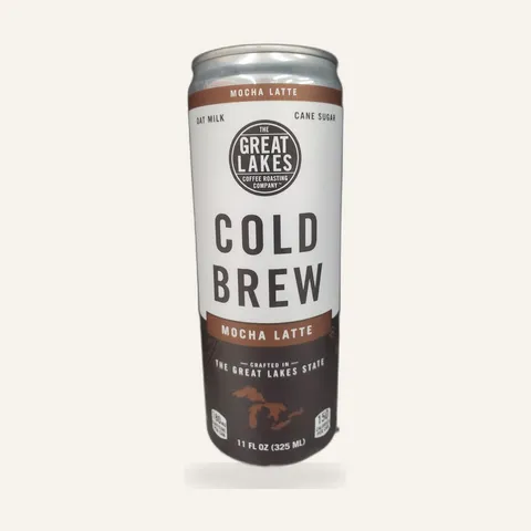 Great Lakes Coffee Roasting Company Cold Brew Mocha Latte can