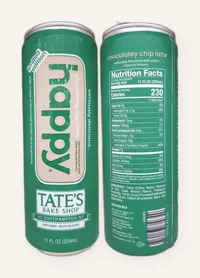 Happy Chocolatey Chip Latte — Limited-edition Tate's Bake Shop can (same product, same label).