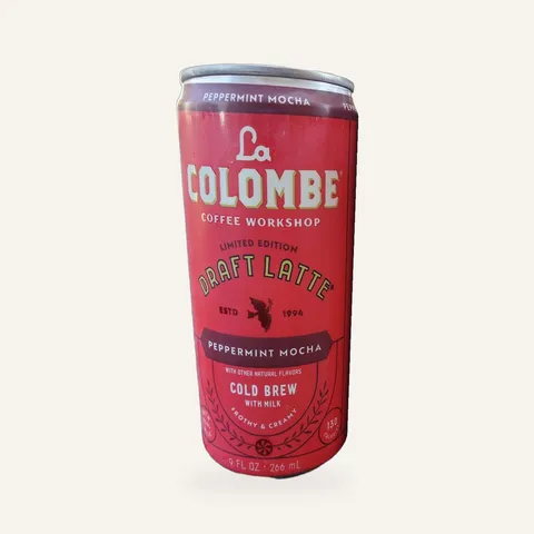 La Colombe Peppermint Mocha Draft Latte can