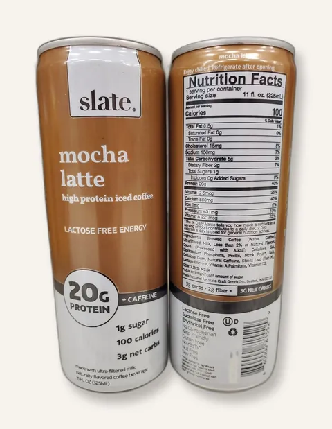 Slate Mocha Latte can