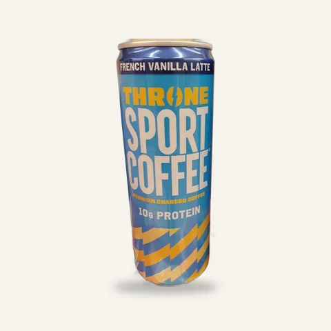 Throne Sport Coffee French Vanilla Latte can