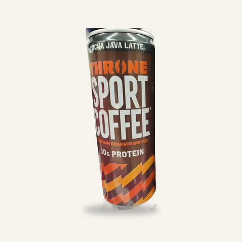 Throne Sport Coffee Mocha Java Latte can